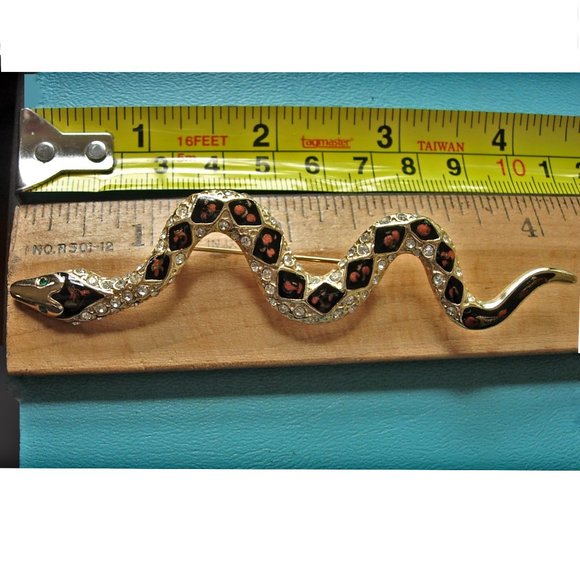 BROOCHES PINS FOUR SNAKE Fine - Picture 13 of 16